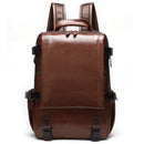 Leather Commuter Backpack