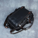 Leather Commuter Backpack
