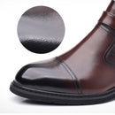 Men’s Buckle Zip Ankle Boots