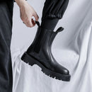 Men’s High-Ankle Urban Leather Boots