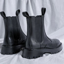 Men’s High-Ankle Urban Leather Boots