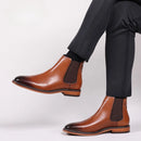 Men’s Leather Chelsea Ankle Boots