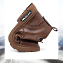 Men’s Warm Lined Leather Ankle Boots