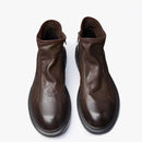 Men's Vintage Leather Ankle Boots