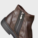 Men's Vintage Leather Ankle Boots