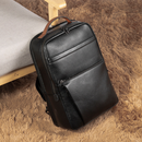 Modern Leather Business Backpack