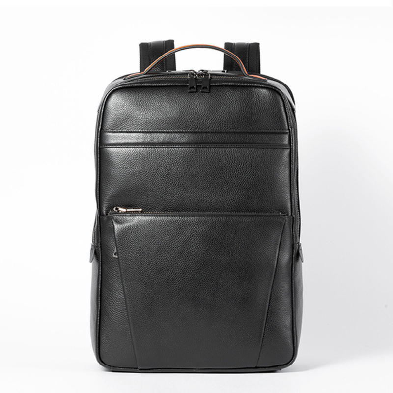 Modern Leather Business Backpack