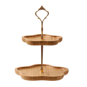 Natural Bamboo Fruit Stand