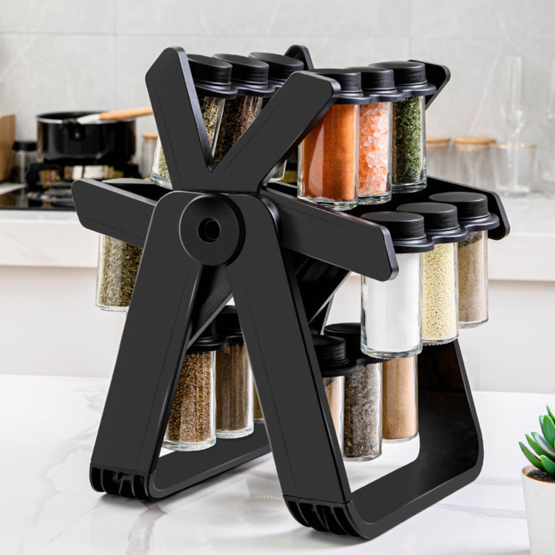 Rotating Spice Rack Set